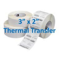 3 x 2 thermal transfer labels